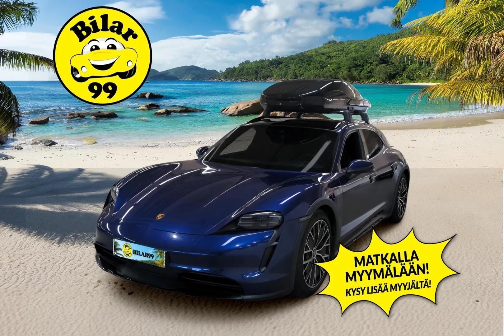 Porsche Taycan 2023 4 Cross Turismo - 1.om Suomi-auto | ACC | 14-Penkit | Bose | Panorama | 2x vanteet
