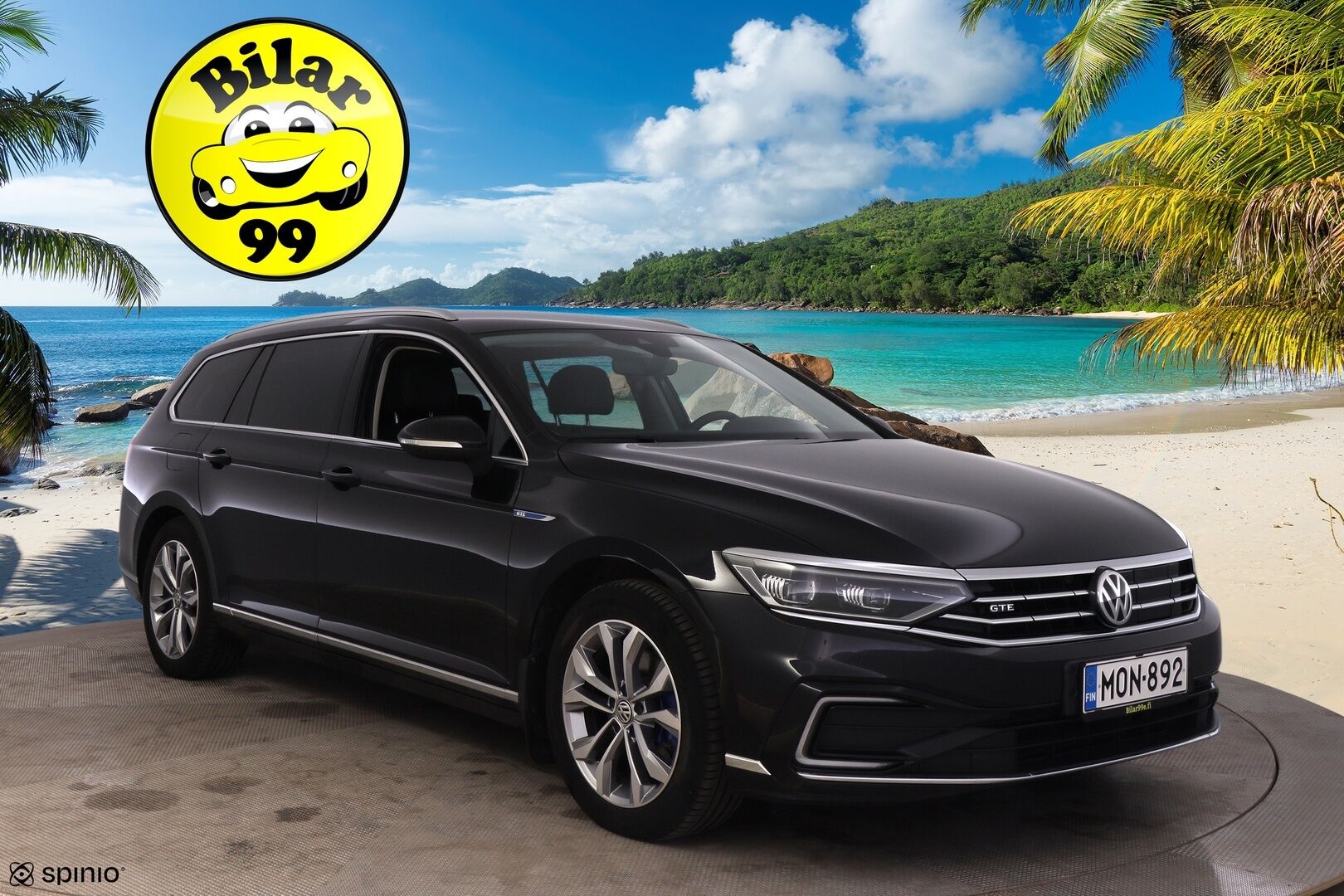 Volkswagen Passat 2020 13 kWh Variant GTE Plug-In Hybrid 160 kW DSG *Webasto / Adapt. vakkari / Koukku / Navi / Peruutuskamera / LED* - Koukullinen perhefarkku / 2x Laturit