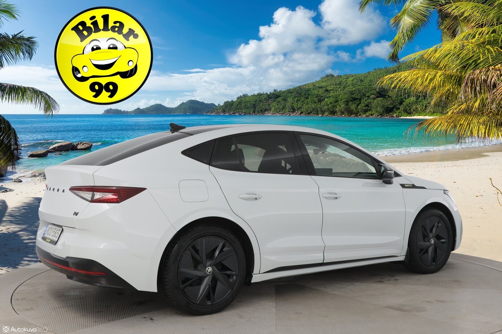 Skoda Enyaq 2023 Coupe 80x 4x4 RS iV - 3,99 % KORKOTARJOUS TÄHÄN AUTOON - * ACC / KeyLessGo / Blis / Crystal Lightning Matrix / P.Kamera / Muistipenkki