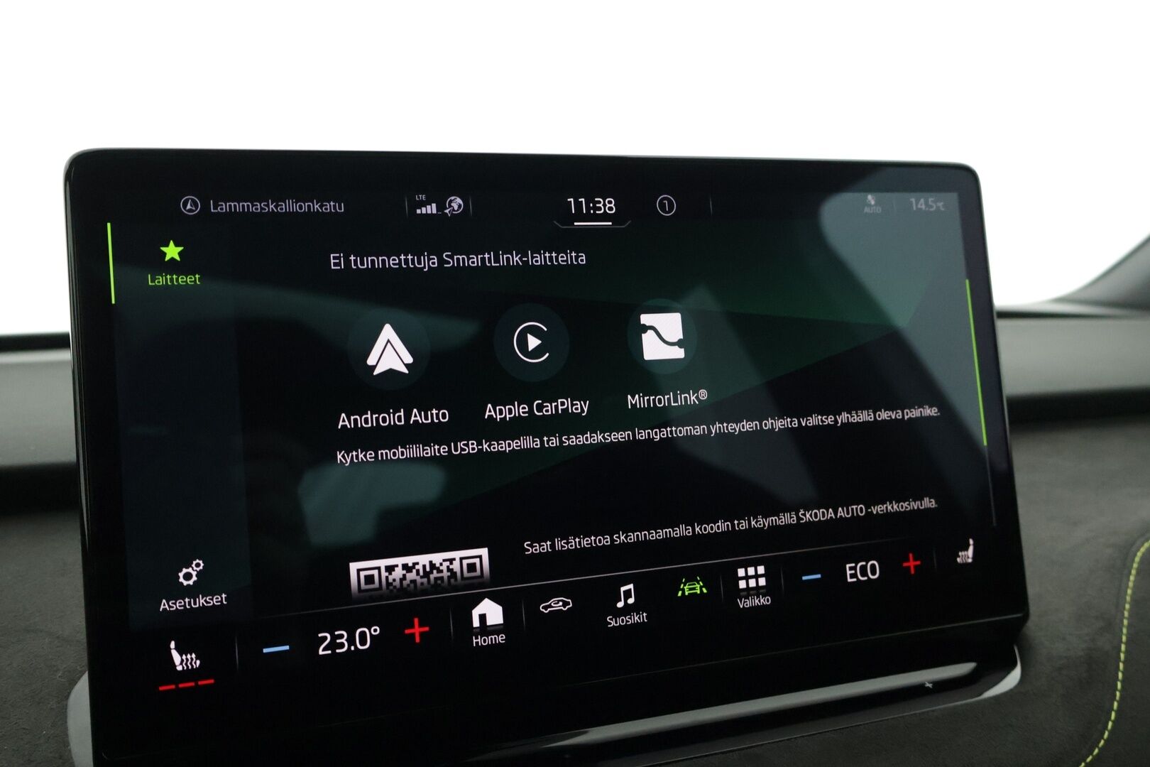 Skoda Enyaq 2023 Coupe 80x 4x4 RS iV - 3,99 % KORKOTARJOUS TÄHÄN AUTOON - * ACC / KeyLessGo / Blis / Crystal Lightning Matrix / P.Kamera / Muistipenkki