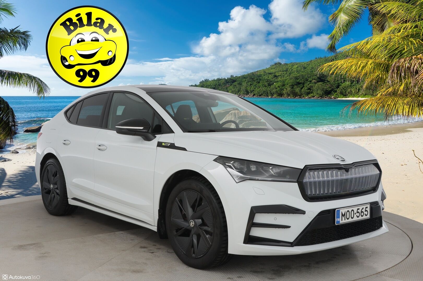 Skoda Enyaq 2023 Coupe 80x 4x4 RS iV - 3,99 % KORKOTARJOUS TÄHÄN AUTOON - * ACC / KeyLessGo / Blis / Crystal Lightning Matrix / P.Kamera / Muistipenkki