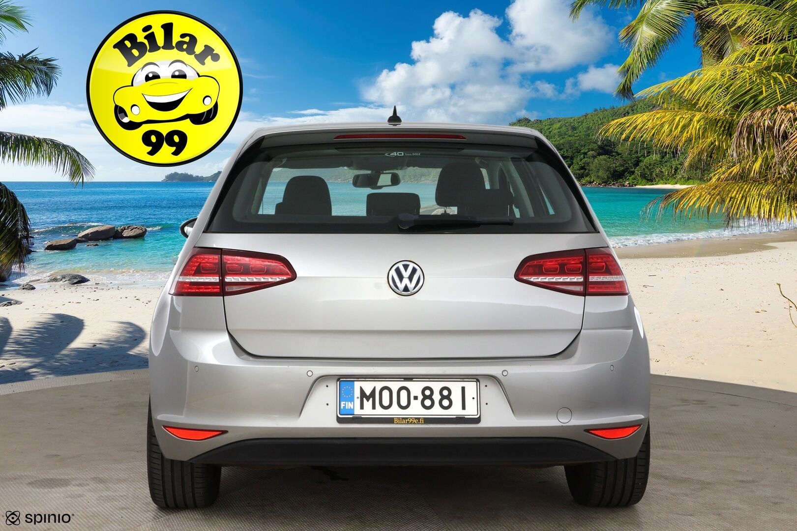 VOLKSWAGEN E-GOLF 2015 e-Golf 85kW / Vakkari / Navi / P. Tutkat /  LED / - Keyless / 2x Vanteet&Renkaat