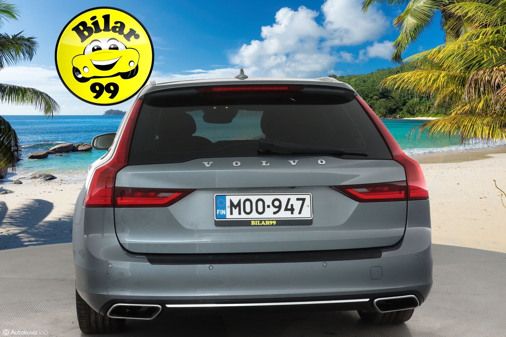 Volvo V90 2017 D5 AWD Inscription aut **HUD / Panorama / 360° Kamera / Adapt.Vakkari / Sporttipenkit Muistilla / Full-LED** - 3,99 % KORKOTARJOUS TÄHÄN AUTOON - Bowers&Wilkins / Digimittaristo / Navi / Kaistavahti / KeylessGO / 2x Renkaat