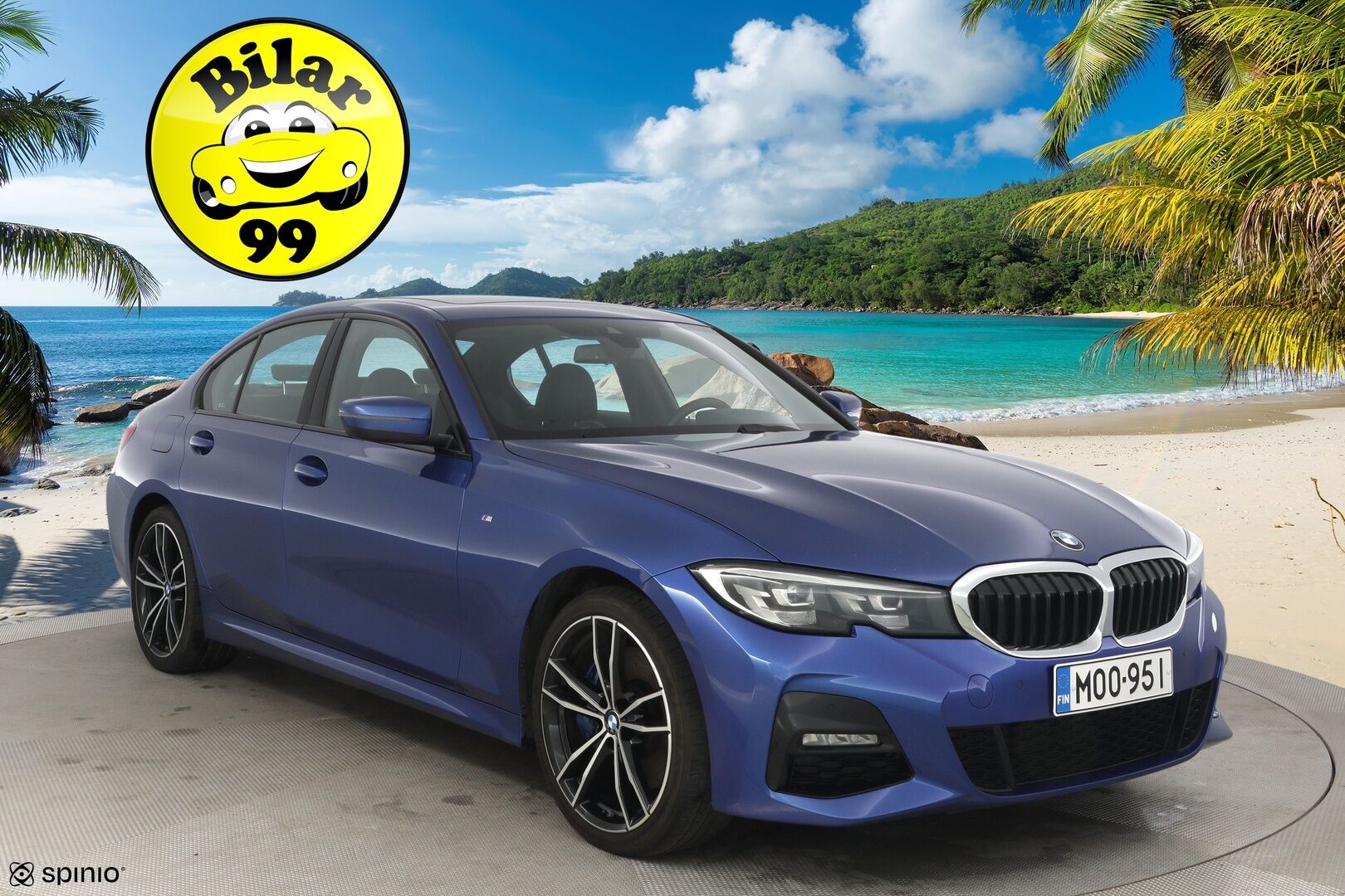 BMW 330 2020 G20 Sedan 330e M-Sport *Kattoluukku / Vakionopeudensäädin / Hifit / Puolinahkapenkit / LED-ajovalot / Kattoluukku / Sähkötoiminen takaluukku* - *2x Aluvanteet / Android auto sekä Appe Carplay / Musta sisäkatto / Upea Väriyhdistelmä*