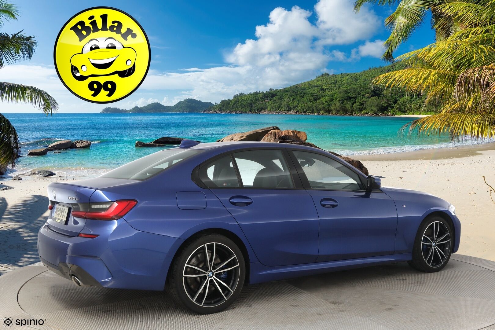 BMW 330 2020 G20 Sedan 330e M-Sport *Kattoluukku / Vakionopeudensäädin / Hifit / Puolinahkapenkit / LED-ajovalot / Kattoluukku / Sähkötoiminen takaluukku* - *2x Aluvanteet / Android auto sekä Appe Carplay / Musta sisäkatto / Upea Väriyhdistelmä*