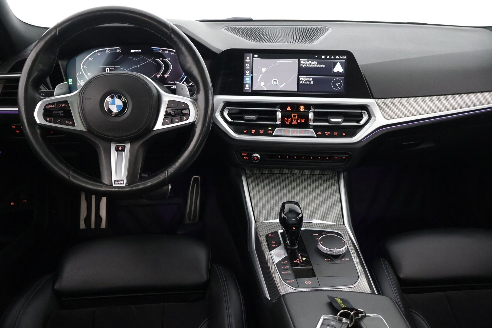 BMW 330 2020 G20 Sedan 330e M-Sport *Kattoluukku / Vakionopeudensäädin / Hifit / Puolinahkapenkit / LED-ajovalot / Kattoluukku / Sähkötoiminen takaluukku* - *2x Aluvanteet / Android auto sekä Appe Carplay / Musta sisäkatto / Upea Väriyhdistelmä*