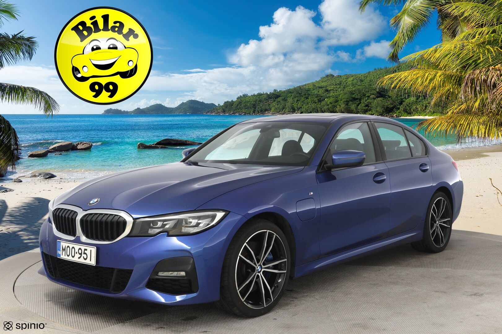 BMW 330 2020 G20 Sedan 330e M-Sport *Kattoluukku / Vakionopeudensäädin / Hifit / Puolinahkapenkit / LED-ajovalot / Kattoluukku / Sähkötoiminen takaluukku* - *2x Aluvanteet / Android auto sekä Appe Carplay / Musta sisäkatto / Upea Väriyhdistelmä*