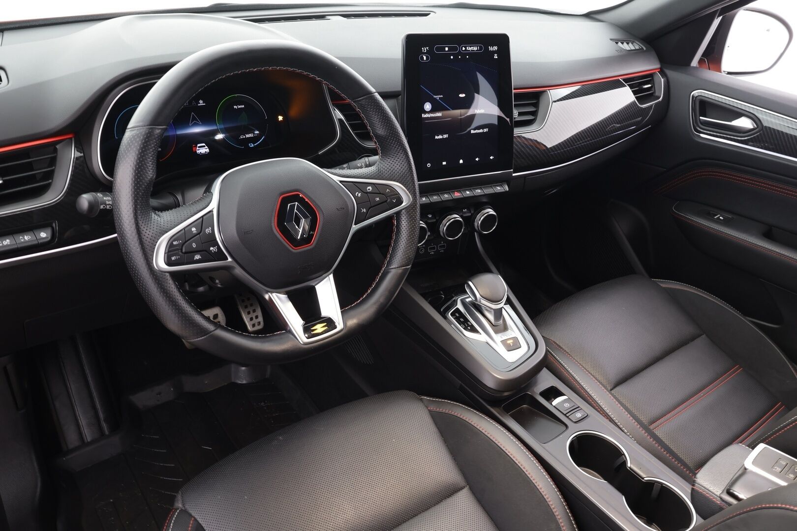 Renault Arkana 2023 E-TECH 145 Hybrid R.S. Line * ACC / Nahkasisusta / LED / P.Kamera / Sähköpenkit / Navi / Kaistavahti / Keyless * - Suomi-auto / Kahdet renkaat aluvanteilla - HULLUT AVAJAISHULINAT KORKOTARJOUS 3,29 %