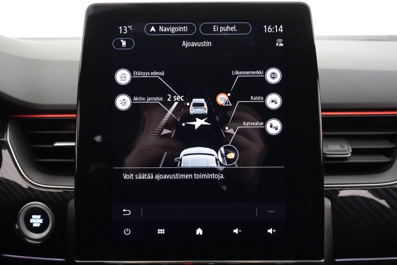 Renault Arkana 2023 E-TECH 145 Hybrid R.S. Line * ACC / LED / P.Kamera / Sähköpenkit / Navi / Kaistavahti / Keyless * - Suomi-auto / Kahdet renkaat aluvanteilla