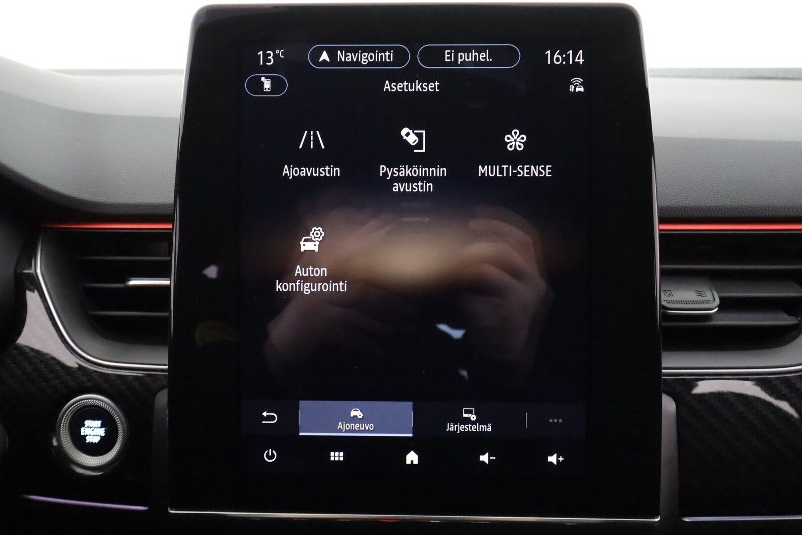 Renault Arkana 2023 E-TECH 145 Hybrid R.S. Line * ACC / Nahkasisusta / LED / P.Kamera / Sähköpenkit / Navi / Kaistavahti / Keyless * - Suomi-auto / Kahdet renkaat aluvanteilla - HULLUT AVAJAISHULINAT KORKOTARJOUS 3,29 %