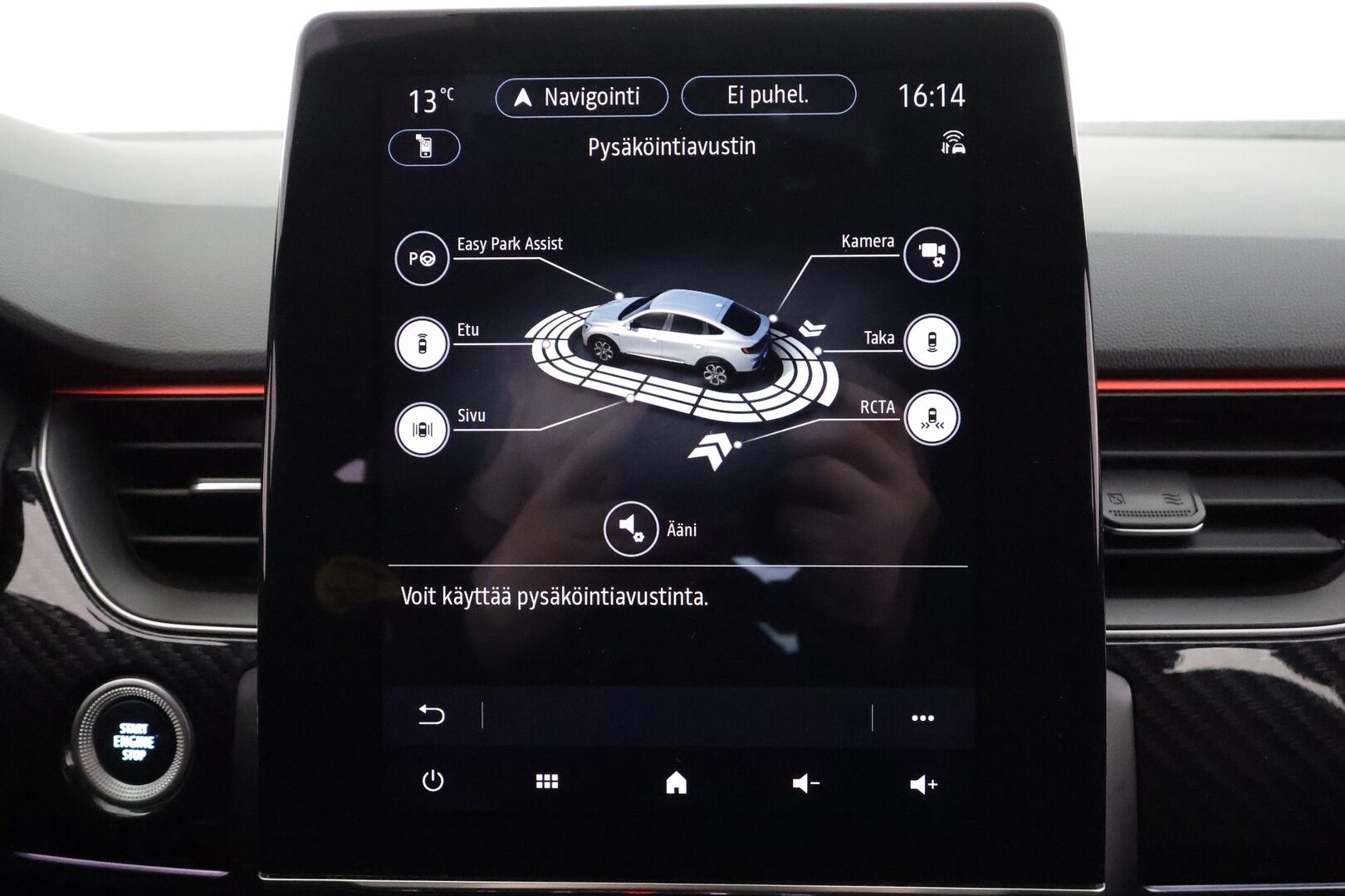 Renault Arkana 2023 E-TECH 145 Hybrid R.S. Line * ACC / LED / P.Kamera / Sähköpenkit / Navi / Kaistavahti / Keyless * - Suomi-auto / Kahdet renkaat aluvanteilla