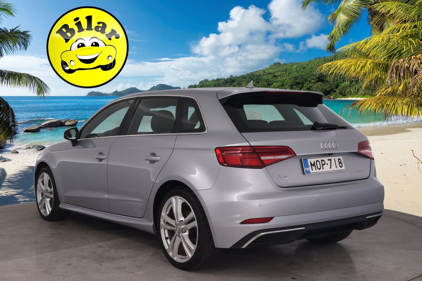 Audi A3 2017 Sportback e-tron S-line - S-line | P.kamera | LED | Keyless | 2 renkaat aluvanteilla