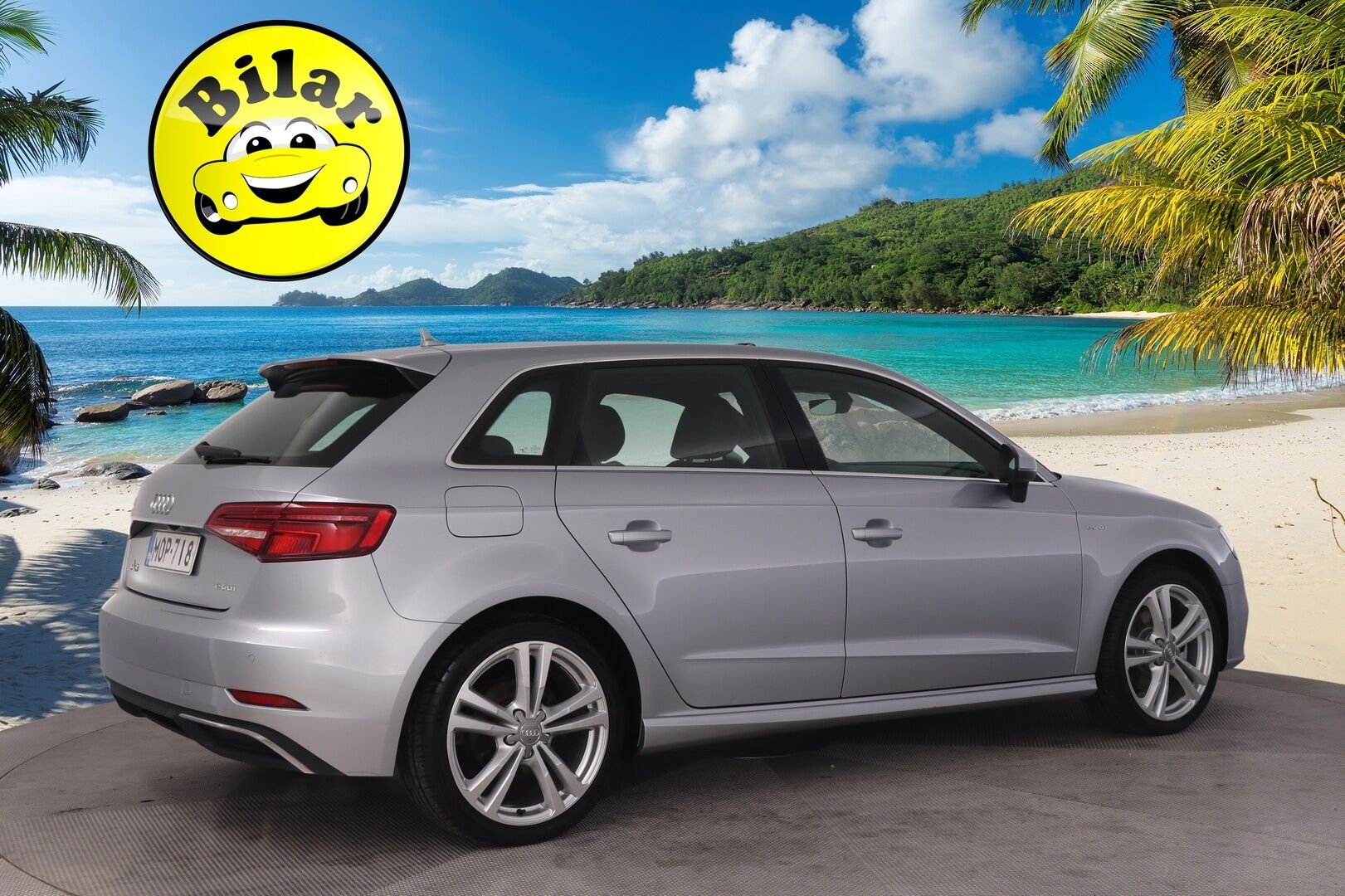 Audi A3 2017 Sportback e-tron S-line - S-line | P.kamera | LED | Keyless | 2 renkaat aluvanteilla