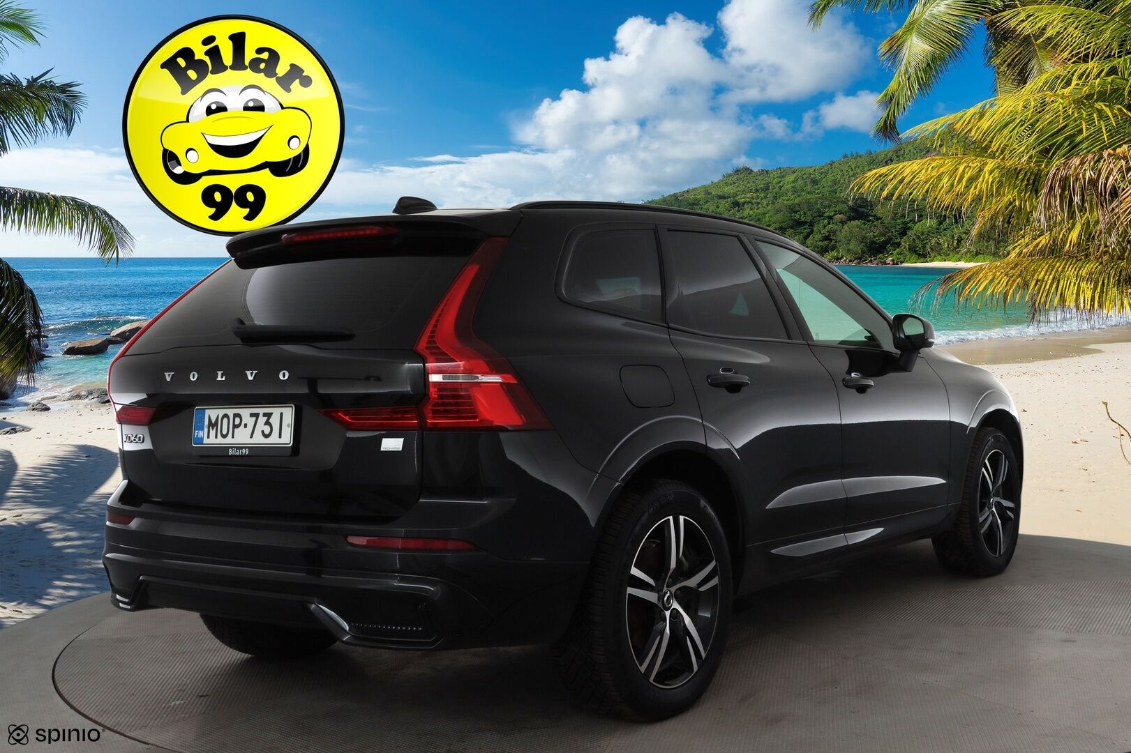 Volvo XC60 2022 T6 AWD Long Range R-Design Edition aut * ACC / P.kamera / Full LED / Webasto / Navi / Muistipenkki / Panorama / Facelift * - Kahdet renkaat aluvanteilla / Merkkihuollettu - HULLU BLACKWEEK KORKOTARJOUS 2,49%