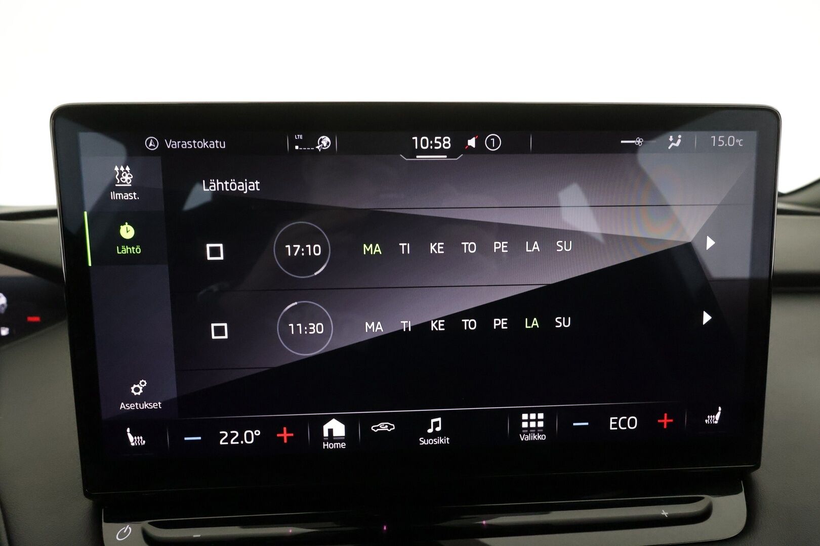 Skoda Enyaq 2023 80 SportLine iV * Canton / ACC / ILP / Matrix-LED / Koukku / P.Kamera / Muistipenkki / Navi / Keyless * - 1-om Suomi-auto / Akku kuntotarkastettu SoH 93% / 2x Latauskaapelit / Kahdet renkaat