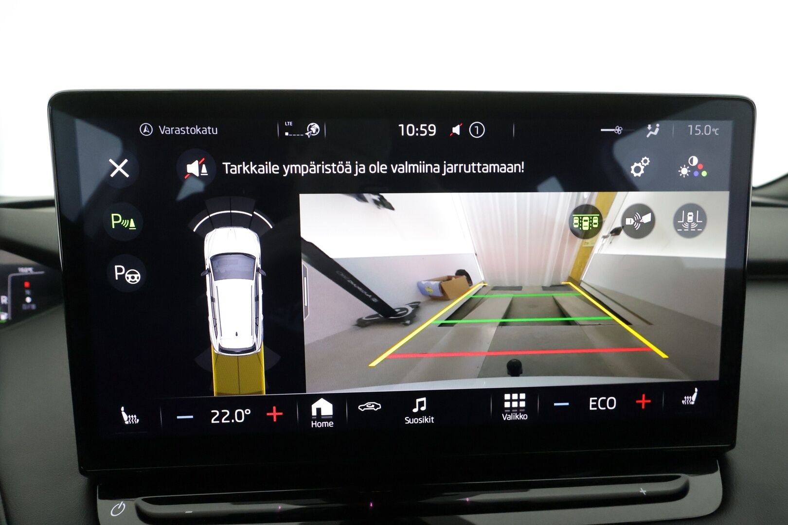 Skoda Enyaq 2023 80 SportLine iV * Canton / ACC / ILP / Matrix-LED / Koukku / P.Kamera / Muistipenkki / Navi / Keyless * - 1-om Suomi-auto / Akku kuntotarkastettu SoH 93% / 2x Latauskaapelit / Kahdet renkaat