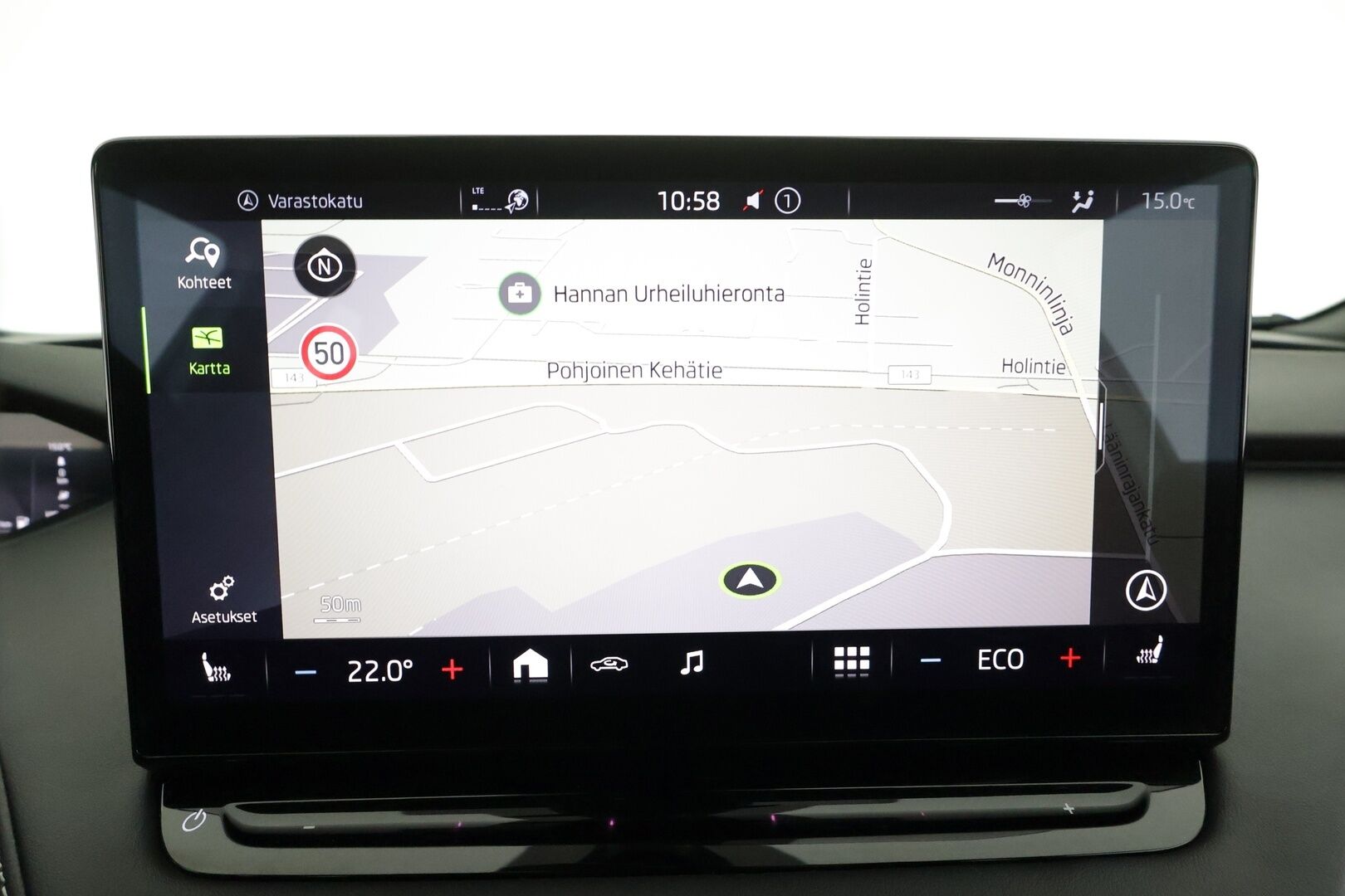 Skoda Enyaq 2023 80 SportLine iV * Canton / ACC / ILP / Matrix-LED / Koukku / P.Kamera / Muistipenkki / Navi / Keyless * - 1-om Suomi-auto / Akku kuntotarkastettu SoH 93% / 2x Latauskaapelit / Kahdet renkaat