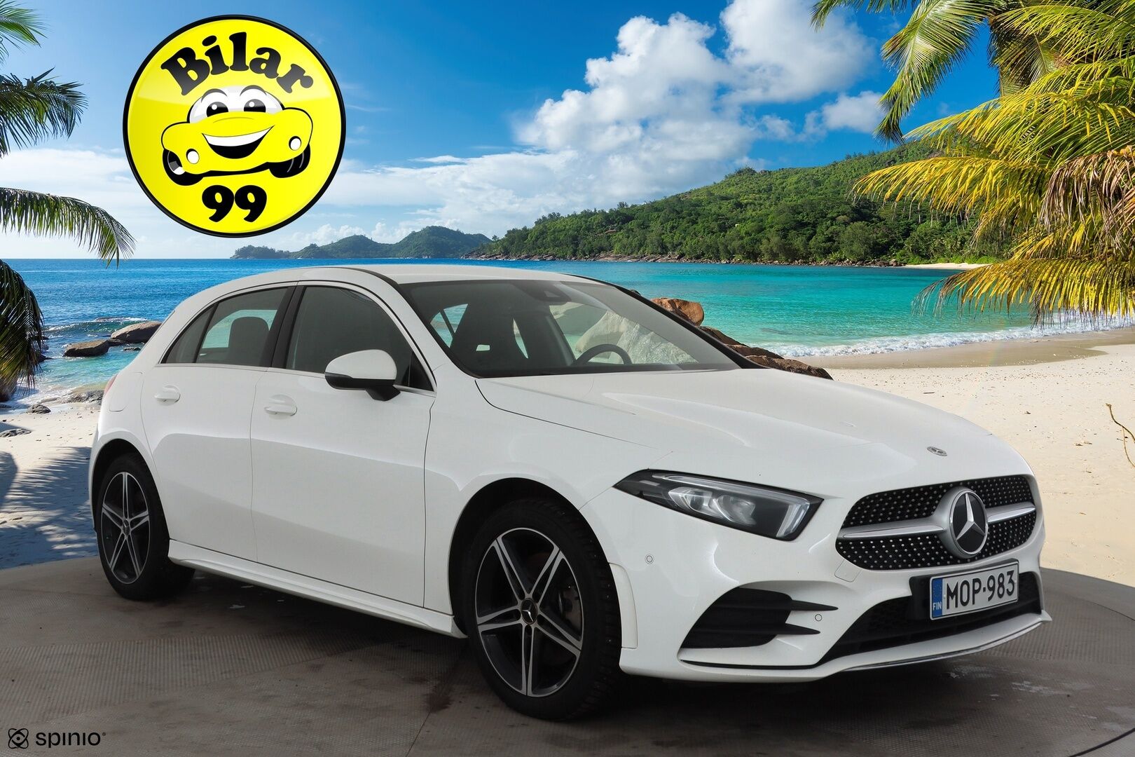Mercedes-Benz A 2023 250 e A Business AMG Edition * Widescreen / Vakkari / LED / Sporttipenkit / P.kamera / Apple&Android * - 1.Om Suomi-auto / Kahdet renkaat ja vanteet