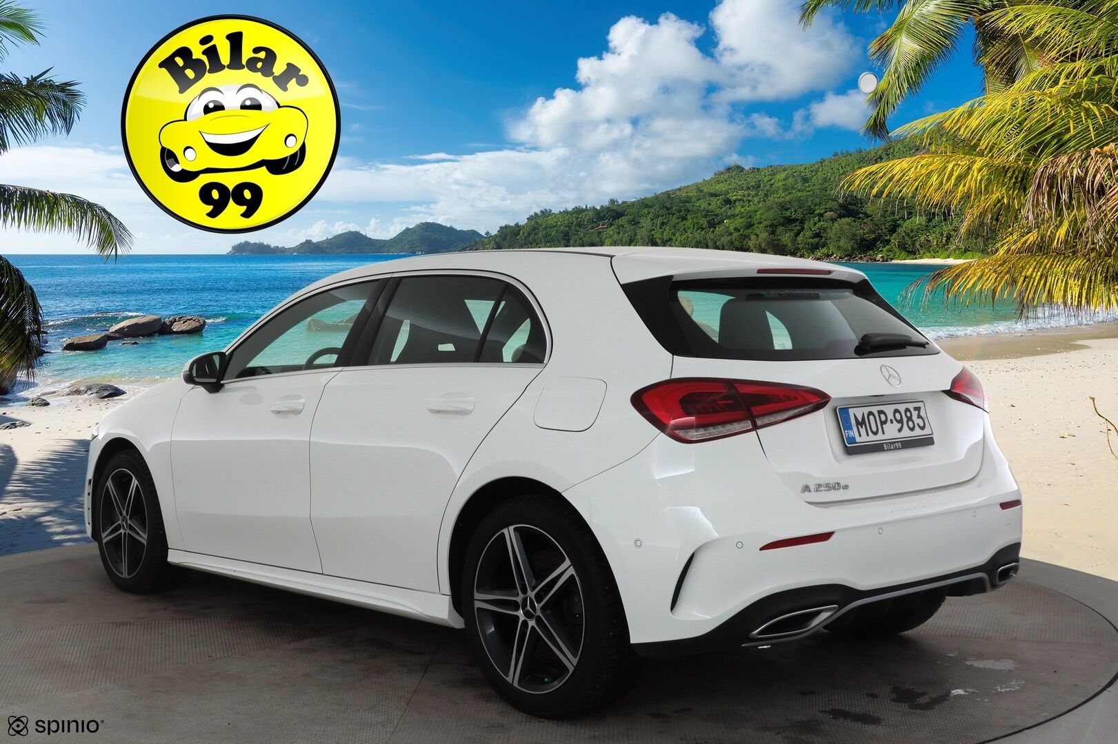 Mercedes-Benz A 2023 250 e A Business AMG Edition * Widescreen / Vakkari / LED / Sporttipenkit / P.kamera / Apple&Android * - 1.Om Suomi-auto / Kahdet renkaat ja vanteet