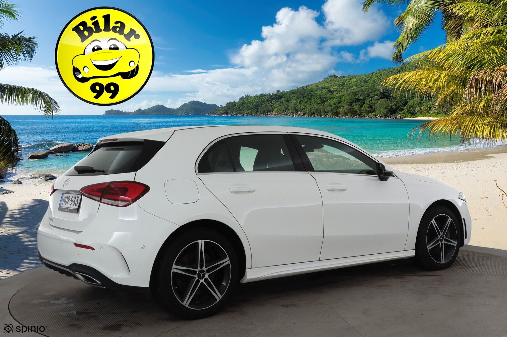 Mercedes-Benz A 2023 250 e A Business AMG Edition * Widescreen / Vakkari / LED / Sporttipenkit / P.kamera / Apple&Android * - 1.Om Suomi-auto / Kahdet renkaat ja vanteet