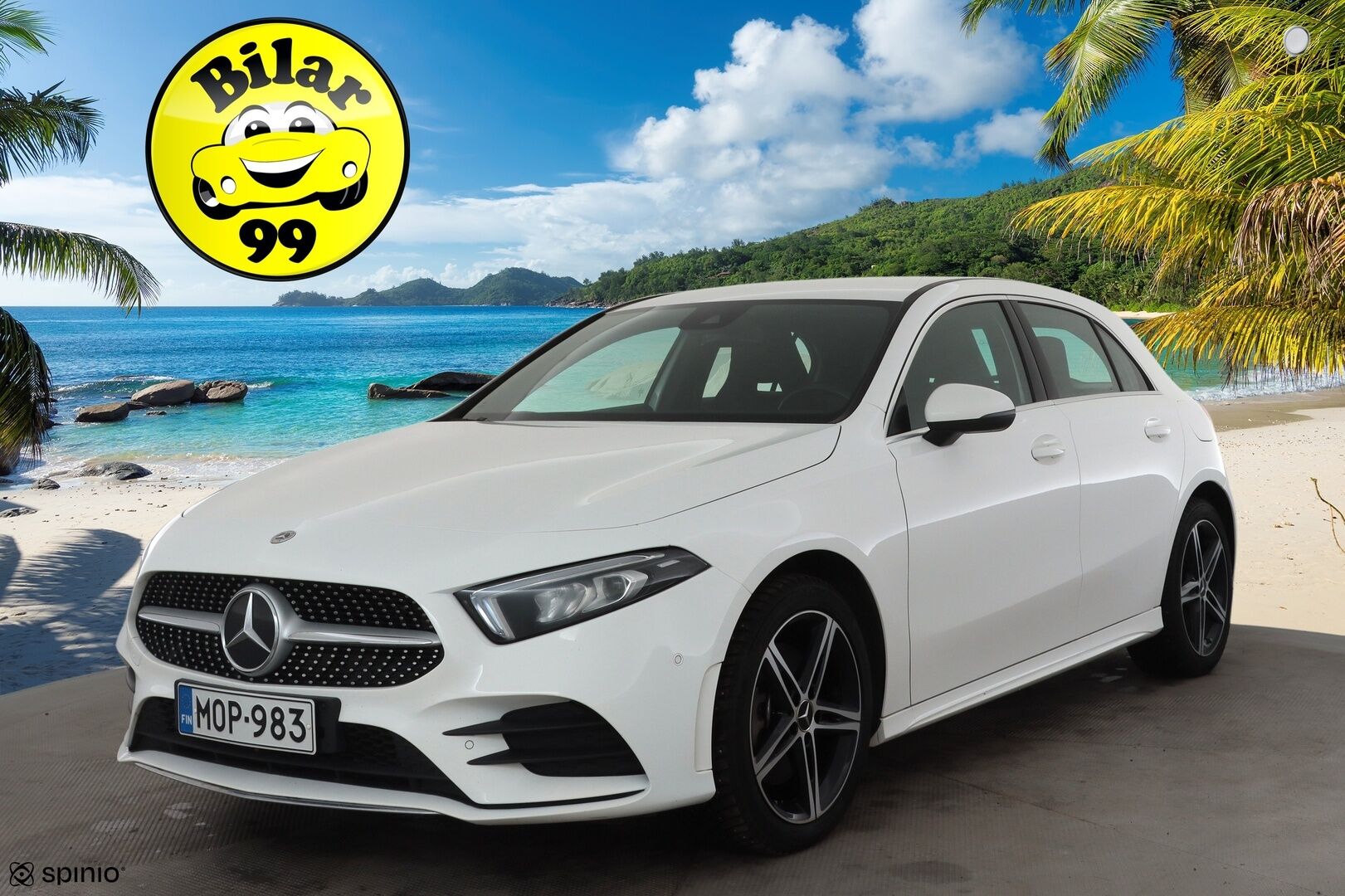 Mercedes-Benz A 2023 250 e A Business AMG Edition * Widescreen / Vakkari / LED / Sporttipenkit / P.kamera / Apple&Android * - 1.Om Suomi-auto / Kahdet renkaat ja vanteet