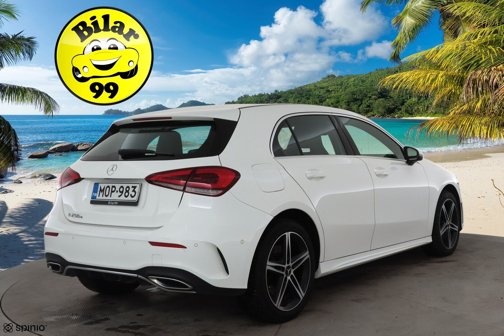 Mercedes-Benz A 2023 250 e A Business AMG Edition * Widescreen / Vakkari / LED / Sporttipenkit / P.kamera / Apple&Android * - 1.Om Suomi-auto / Kahdet renkaat ja vanteet