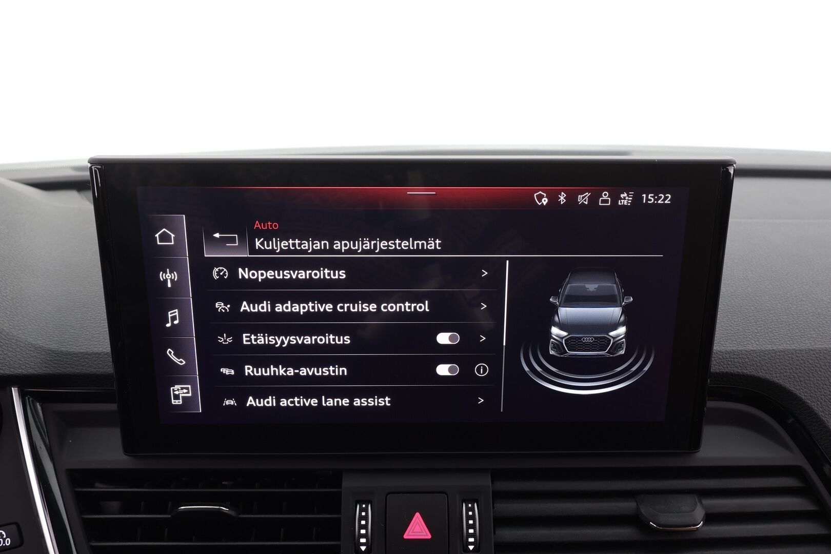 Audi Q5 2023 S line 55 TFSI e 270 kW quattro S tronic Electrified Edition * Koukku / ACC / Matrix-LED / P.Kamera / Sportnahat * - Ilma-alusta / Keyless / 1-om Suomi-auto / Kahdet renkaat / Merkkihuollot - HULLUT BLACKWEEK JATKOT - KORKOTARJOUS 2,49%