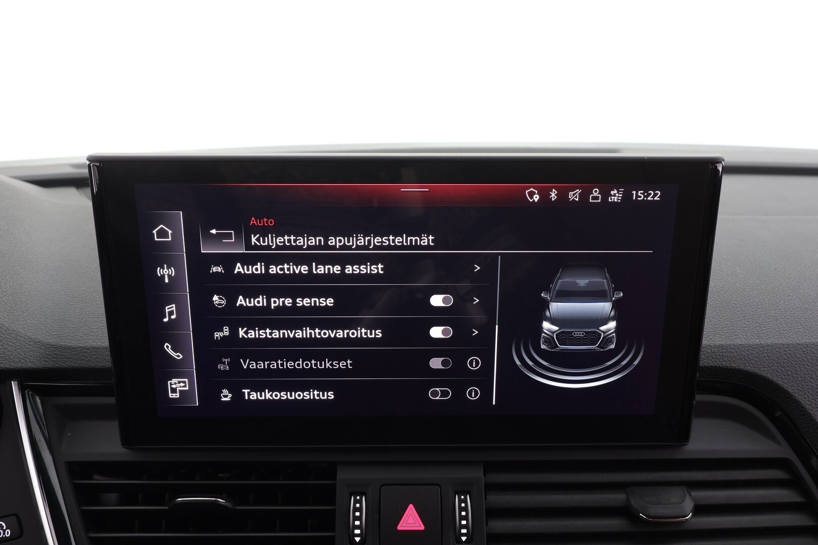 Audi Q5 2023 S line 55 TFSI e 270 kW quattro S tronic Electrified Edition *Koukku / ACC / Matrix-LED / Kamera /  Ilma-alusta / Keyless / Sportnahat * - SOH 98.6% / 1-om Suomi-auto / Kahdet renkaat + vanteet / Merkkihuollot / Huollettu 150tkm