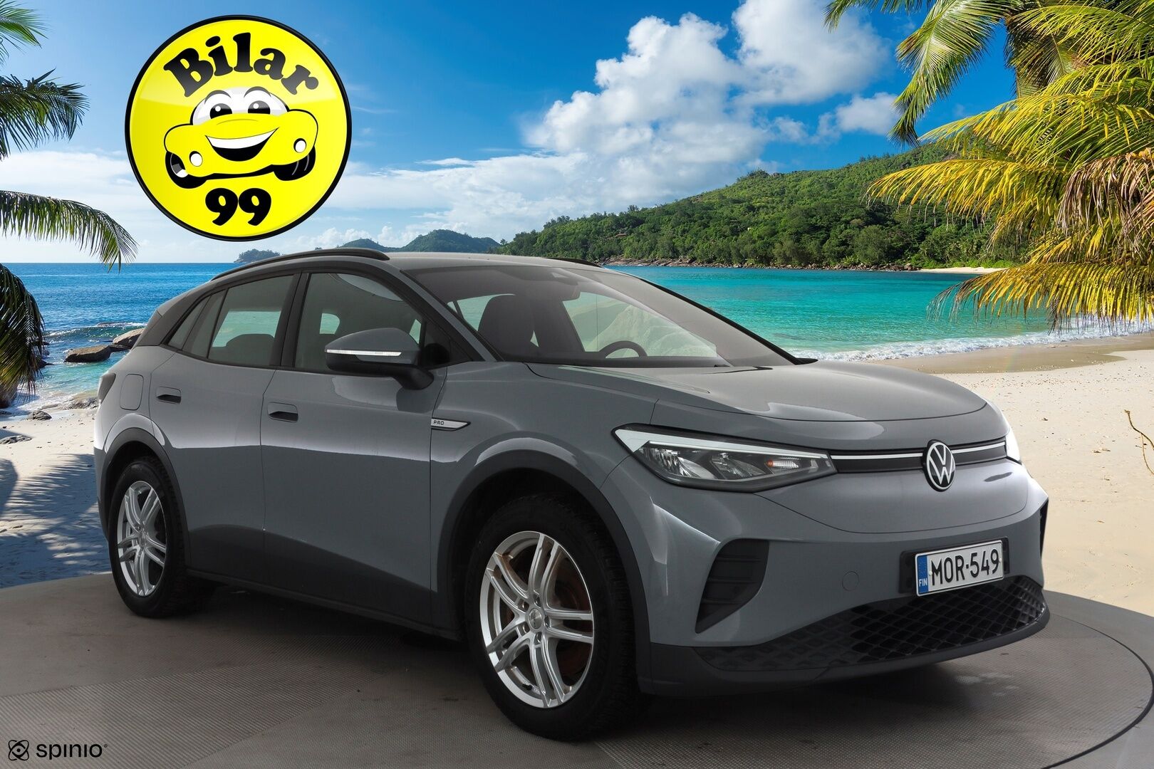 Volkswagen ID.4 2023 Pro Performance 150kW * ILP / Koukku / ACC / LED / P.tutkat / Navi / Kaistavahti / Digimittaristo * - 1-om Suomi-auto / Akku kuntotarkastettu SoH 94,7% /  2x Latauskaapelit / Kahdet renkaat / Merkkihuollettu! - HULLU BLACKWEEK KORKOTARJOUS 2,49%