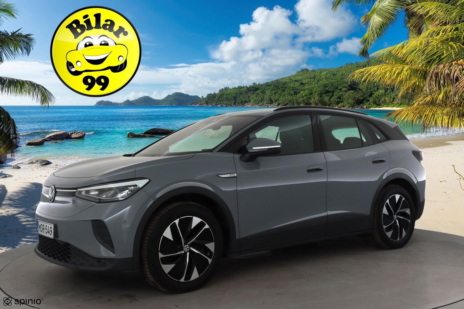 Volkswagen ID.4 2023 Pro Performance 150kW * ILP / Koukku / ACC / LED / P.tutkat / Navi / Kaistavahti / Digimittaristo * - 1-om Suomi-auto / Akku kuntotarkastettu SoH 94,7% /  2x Latauskaapelit / Kahdet renkaat / Merkkihuollettu! - HULLU BLACKWEEK KORKOTARJOUS 2,49%