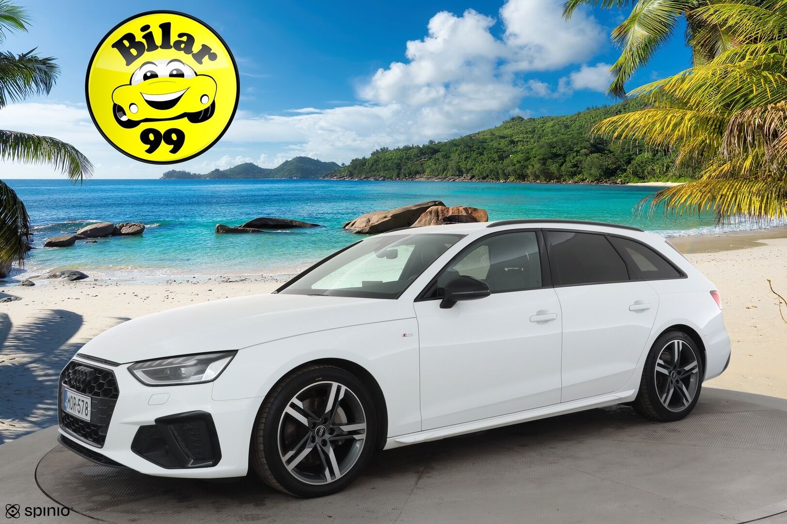Audi A4 2023 Avant Business S line 40 TFSI 150 kW MHEV quattro S tronic - ACC | P.kamera | Matrix LED | Koukku | Webasto | Sähköpenkit | Suomi-auto | Kahdet renkaat aluvanteilla