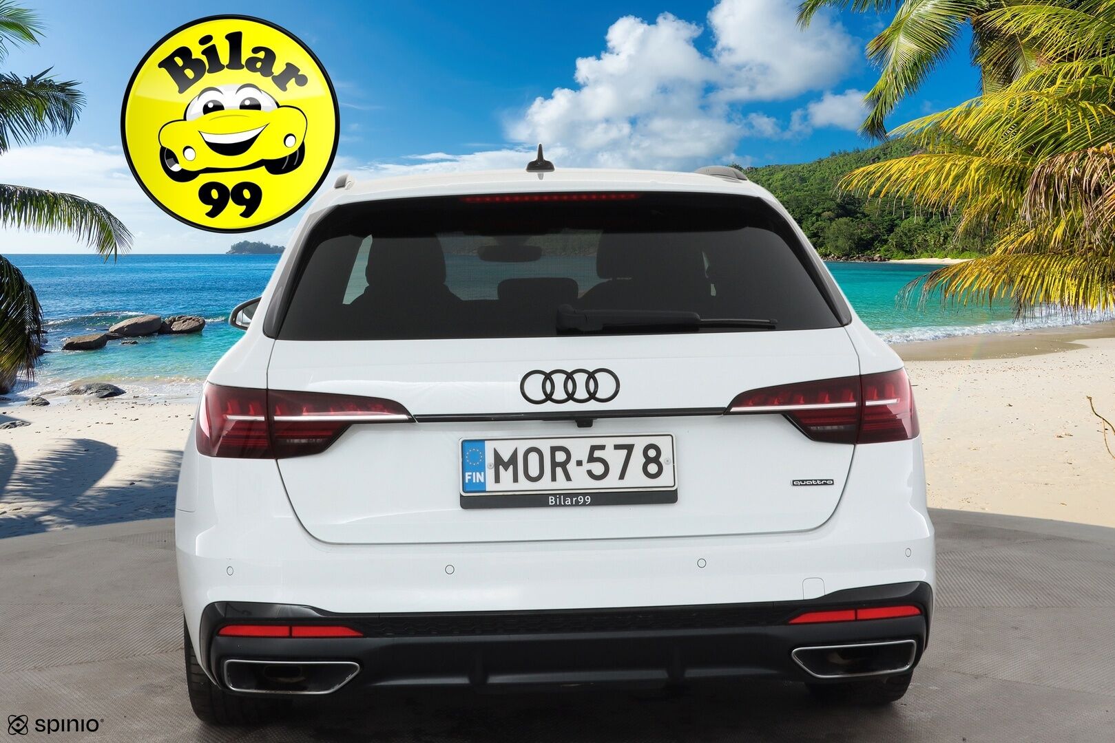 Audi A4 2023 Avant Business S line 40 TFSI 150 kW MHEV quattro S tronic - ACC | P.kamera | Matrix LED | Koukku | Webasto | Sähköpenkit | Suomi-auto | Kahdet renkaat aluvanteilla
