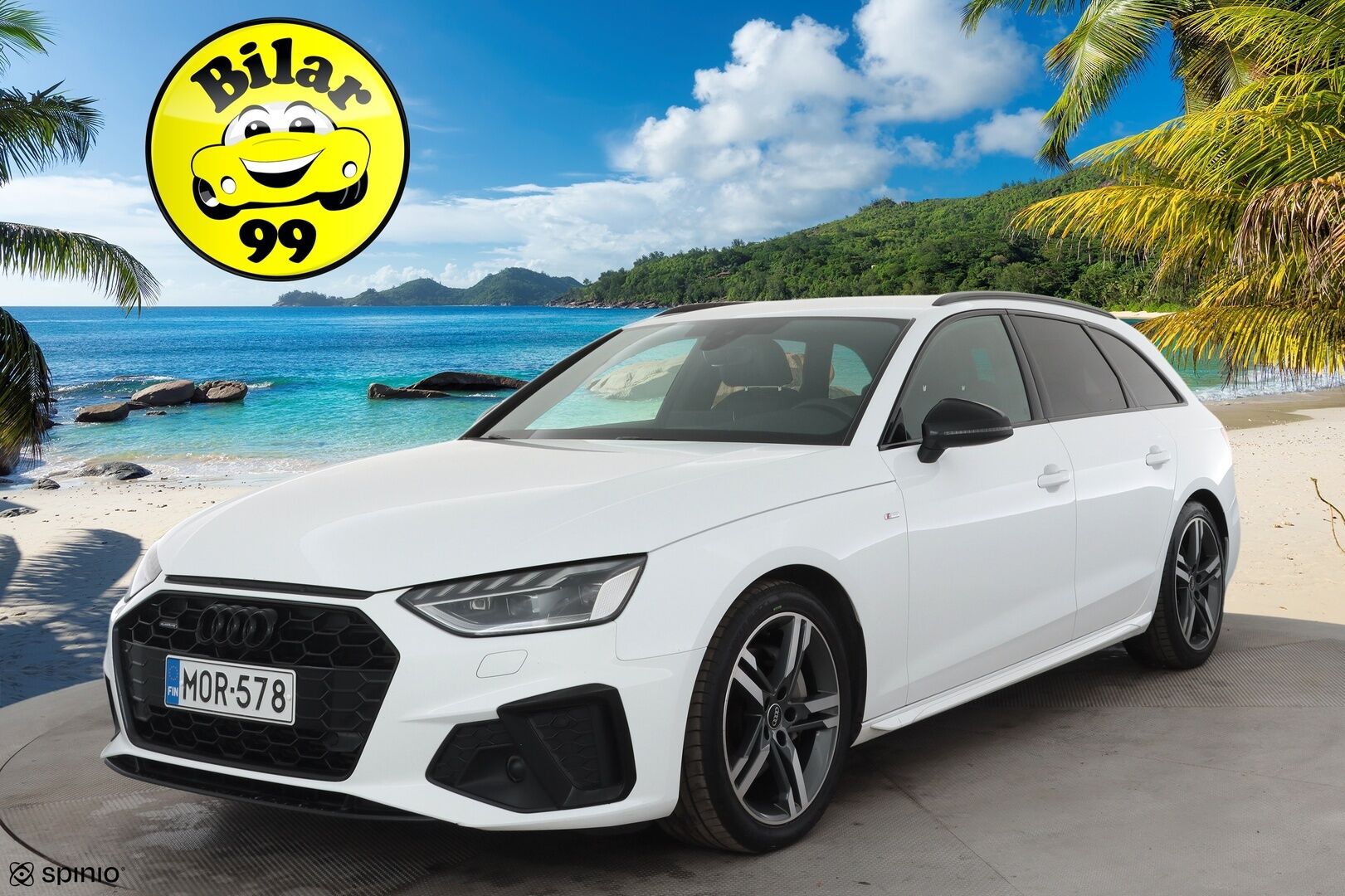 Audi A4 2023 Avant Business S line 40 TFSI 150 kW MHEV quattro S tronic - ACC | P.kamera | Matrix LED | Koukku | Webasto | Sähköpenkit | Suomi-auto | Kahdet renkaat aluvanteilla