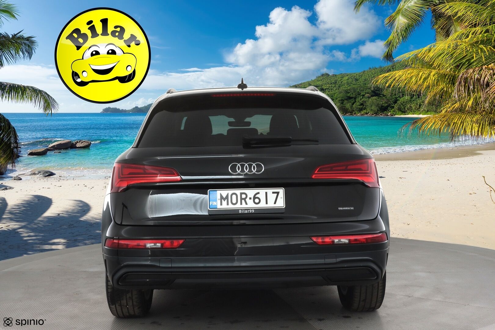 Audi Q5 2023 Progress 50 TFSI e 220 kW quattro S tronic - ACC | Koukku | LED | P.Kamera | Urheiluistuimet | Keyless | Apple&Android | SOH 98.7% 1.Om Suomi auto | Kahdet renkaat Audin alumiinivantein | Kot i& Kauppalaturi |