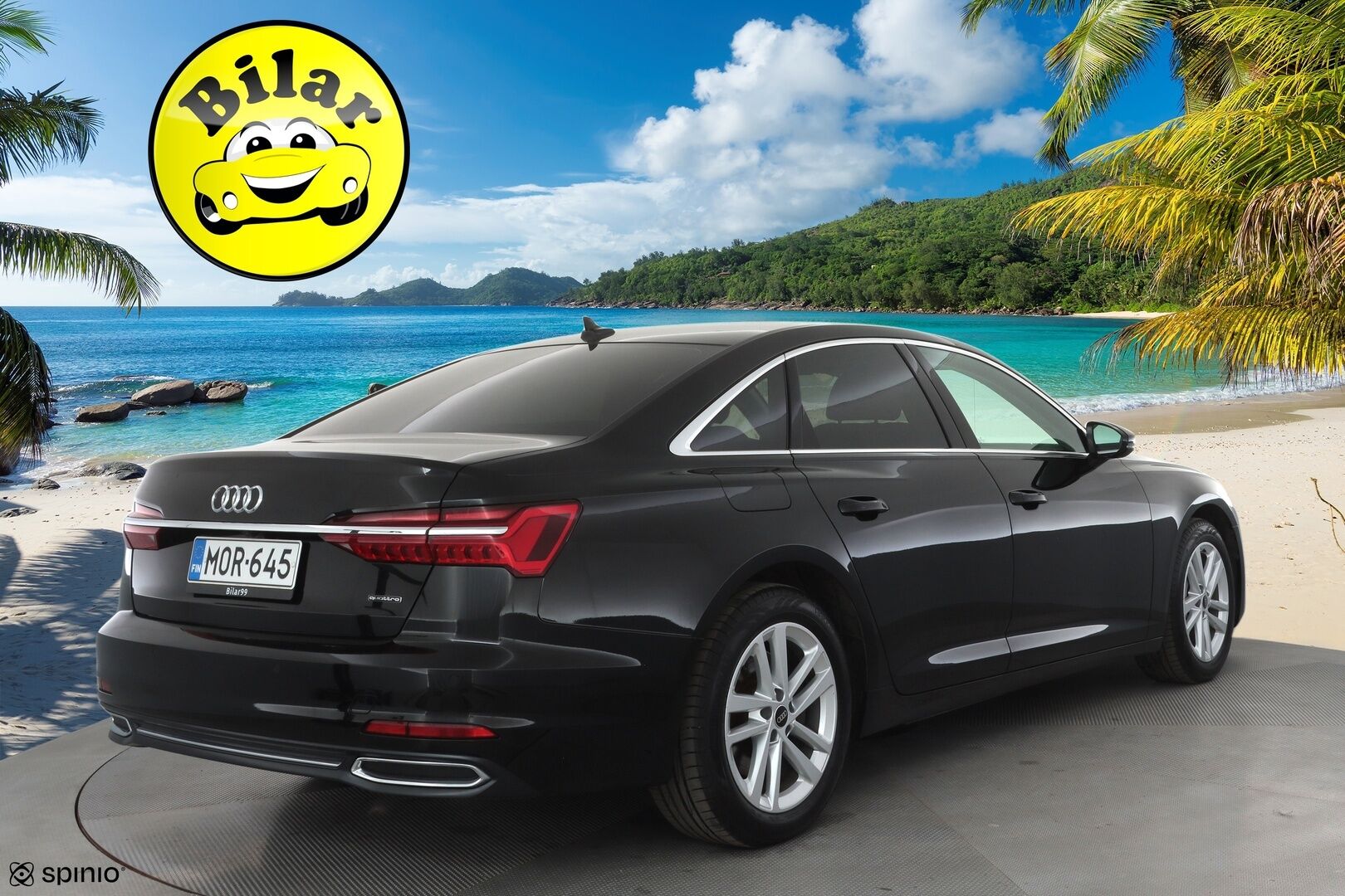 Audi A6 2023 Sedan Progress Plus 50 TFSI e quattro S tronic - | ACC | Koukku | LED | Muistipenkki | Sporttinahat | Digimittaristo | P.kamera | Keyless | Apple&Android | 1.Om suomi-auto | Kahdet Renkaat | Merkkihuollettu |