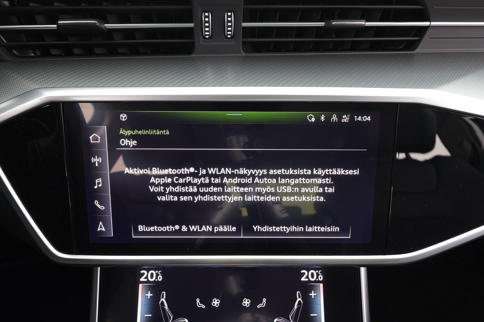 Audi A6 2023 Sedan Progress Plus 50 TFSI e quattro S tronic - | ACC | Koukku | LED | Muistipenkki | Sporttinahat | Digimittaristo | P.kamera | Keyless | Apple&Android | 1.Om suomi-auto | Kahdet Renkaat | Merkkihuollettu |