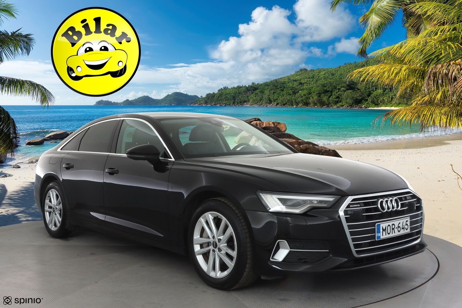 Audi A6 2023 Sedan Progress Plus 50 TFSI e quattro S tronic - | ACC | Koukku | LED | Muistipenkki | Sporttinahat | Digimittaristo | P.kamera | Keyless | Apple&Android | 1.Om suomi-auto | Kahdet Renkaat | Merkkihuollettu |