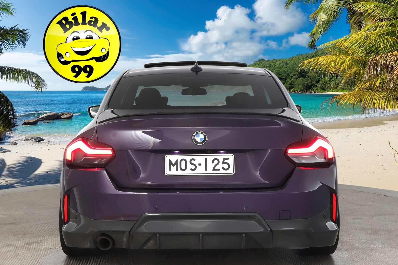 BMW 220 2022 d A G42 Coupé M-Sport * HUD / Kattoluukku / H&K / ACC / 360*Kamera * - 3,99 % KORKOTARJOUS TÄHÄN AUTOON - * Todella näyttävä harvinaisuus / 2x renkailla / Jäätävillä varusteilla *