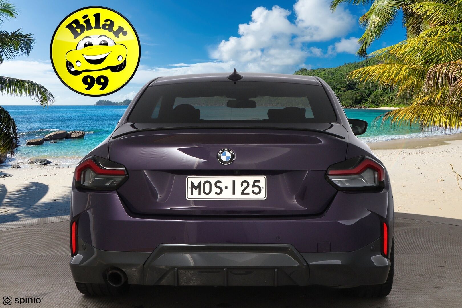 BMW 220 2022 d A G42 Coupé M-Sport * HUD / Adapt.Vakkari / Harman&Kardon / Vetokoukku / Vernasca Nahkasisusta / Adapt.LED - * Todella näyttävä harvinaisuus / 2x renkailla / Jäätävillä varusteilla *