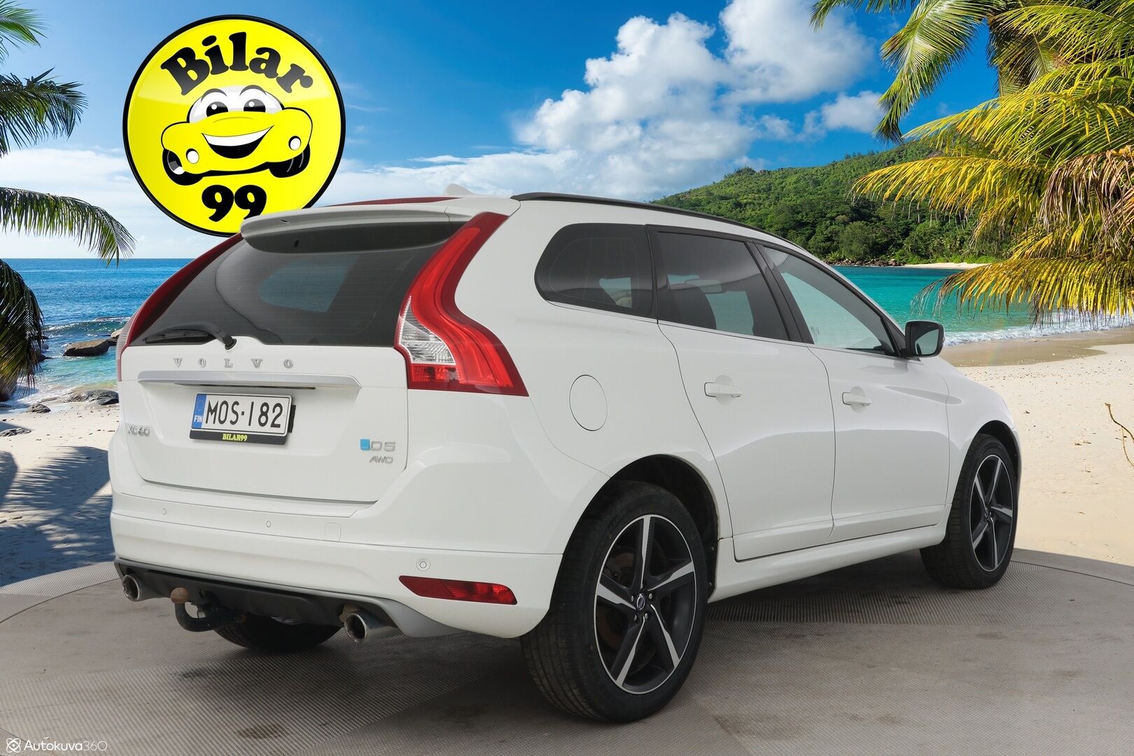 Volvo XC60 2014 D5 AWD aut R-Design Polestar - Digimittari / Webasto / Koukku / Nahat