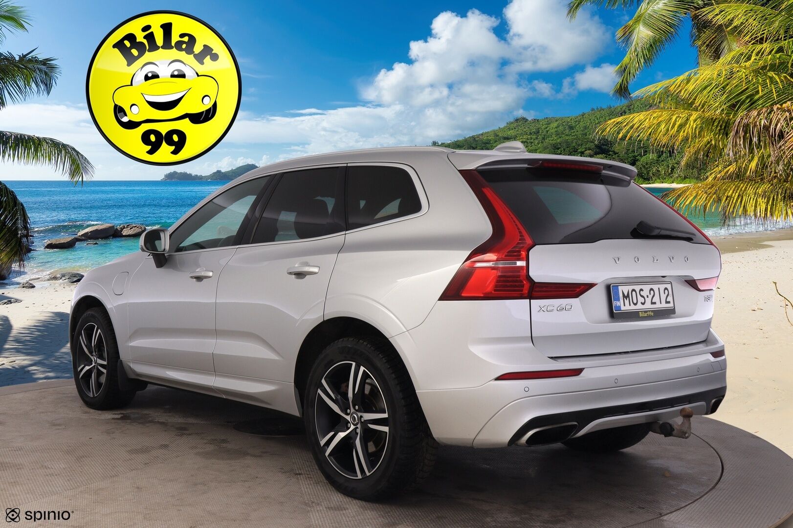 Volvo XC60 2018 T8 AWD R-Design aut **ACC  / Pilot assist / Panorama / Keyless / S.Koukku** - Särmä huoltohistoria! / Hieno kuntoinen! / Akku kuntotarkastettu