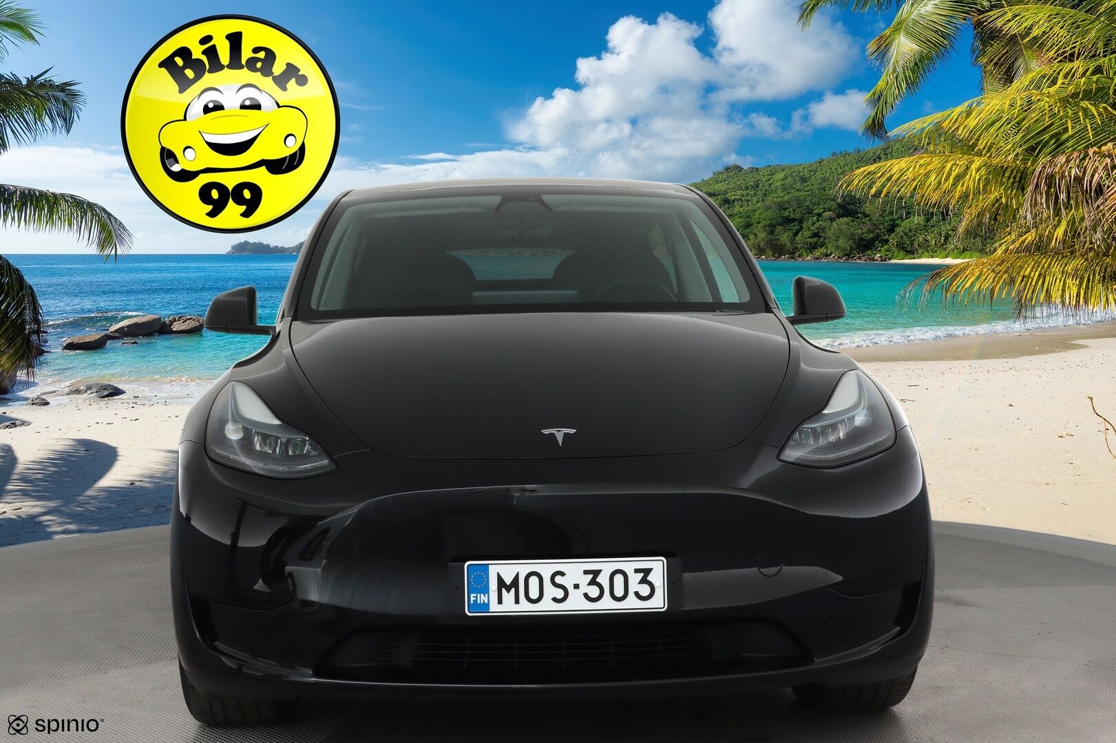 Tesla Model Y 2023 RWD **Lasikatto / Lämpöpumppu / Koukku / Adapt.Vakkari / Matrix-LED / P.Kamera / Muistipenkki / Premium Audio / Navi** - 3,99 % KORKOTARJOUS TÄHÄN AUTOON - Suomi-auto / 2x Latauskaapelit / Kahdet Renkaat 