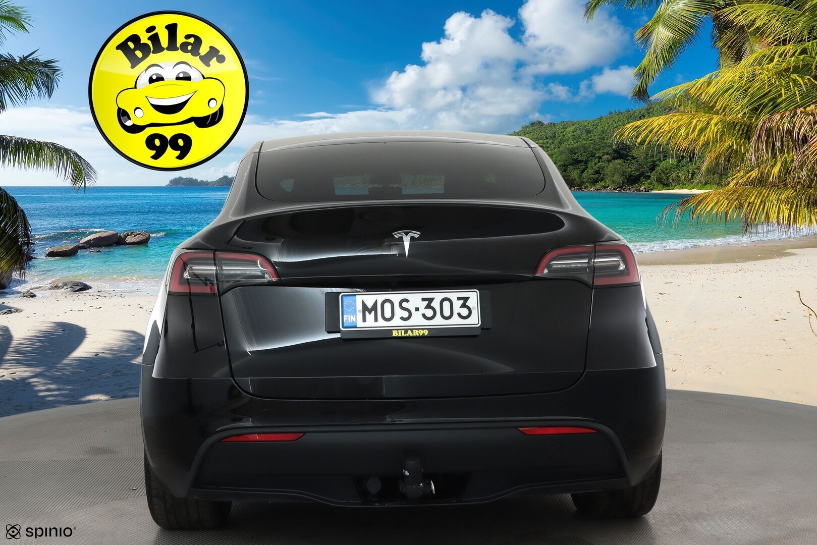 Tesla Model Y 2023 RWD **Lasikatto / Lämpöpumppu / Koukku / Adapt.Vakkari / Matrix-LED / P.Kamera / Muistipenkki / Premium Audio / Navi** - 3,99 % KORKOTARJOUS TÄHÄN AUTOON - Suomi-auto / 2x Latauskaapelit / Kahdet Renkaat 