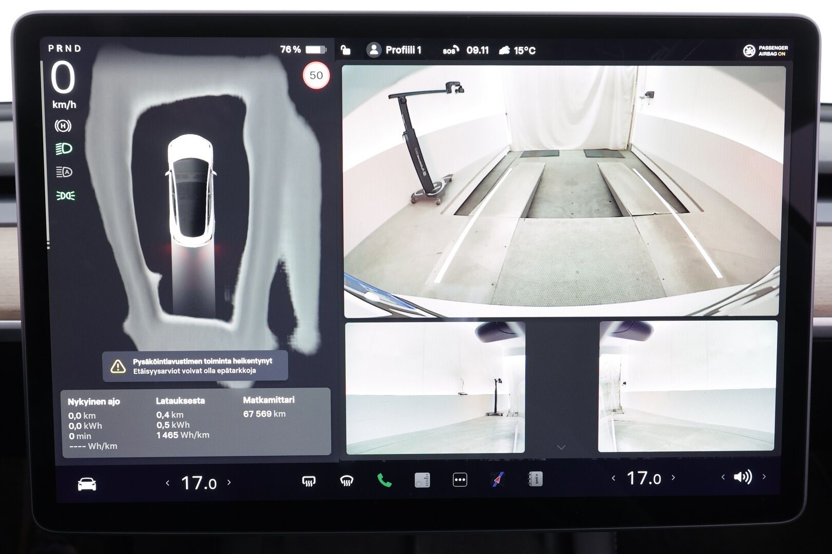 Tesla Model 3 2023 Performance * Lasikatto / ILP / ACC / Matrix-LED / P.Kamera / Muistipenkki / Premium Audio / Navi / Kaistavahti * - 1-om Suomi-auto / 2x vanteet / Akku kuntotarkastettu 