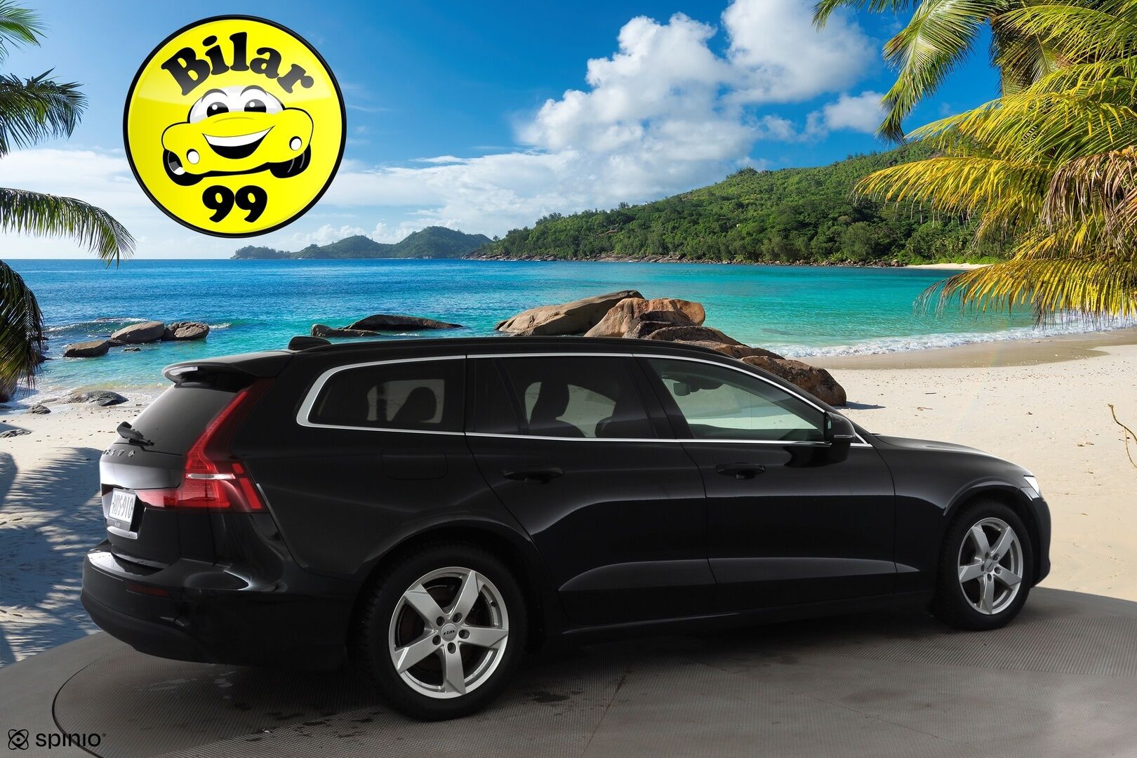 Volvo V60 2023 B3 MHEV Business Core DCT aut * ACC / P.kamera / Full LED / Koukku / Webasto / Vaaleat nahat / BLIS / KeylessGo / Facelift * - 1.Om Suomi-auto / Kahdet renkaat aluvanteilla / Merkkihuollettu