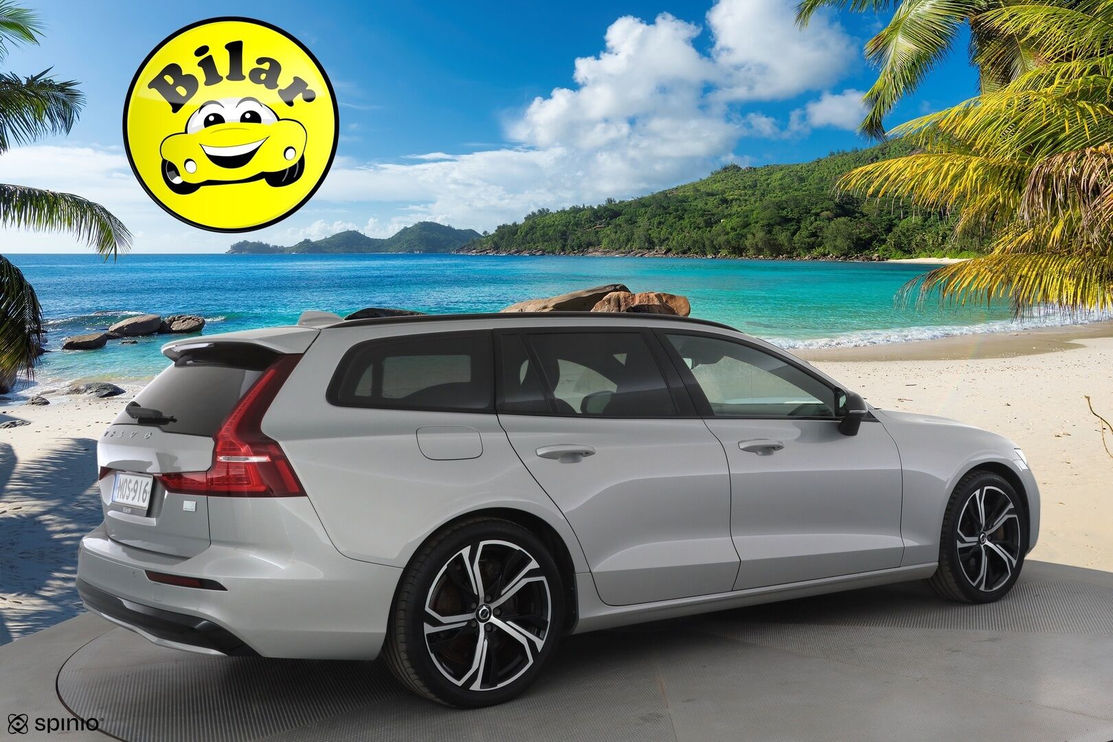 Volvo V60 2023 T8 AWD Long Range High Performance Plus Dark aut - | ACC | Sporttipenkit muistilla | Full-LED Active | Pilot Assist | BLIS | Puolinahat | Keyless | P.kamera | Lämm. ratti | 2x renkaat aluin | 1-om suomiauto |