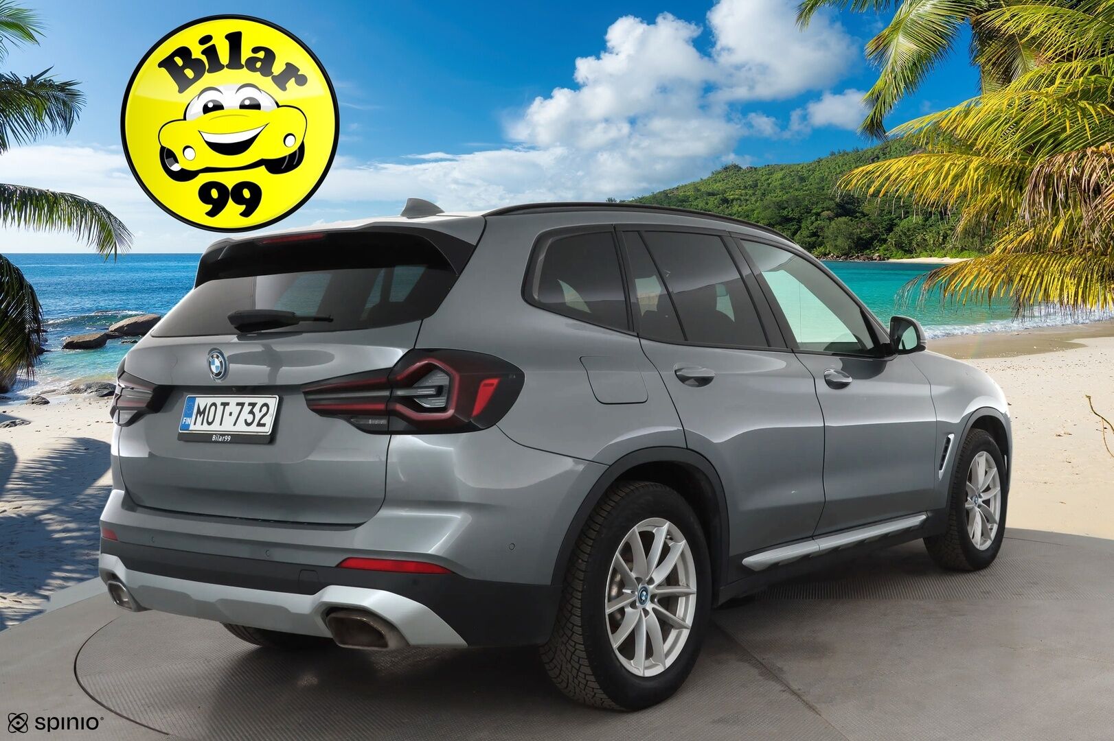 BMW X3 2023 G01 xDrive 30e A Charged Edition * ACC / P.kamera / Muistipenkki / Hifi / Sporttinahat / LED / Navi / Sähköluukku * - 1.Om Suomi-auto / Akku kuntotarkastettu / Kahdet renkaat aluvanteilla / Merkkihuollettu