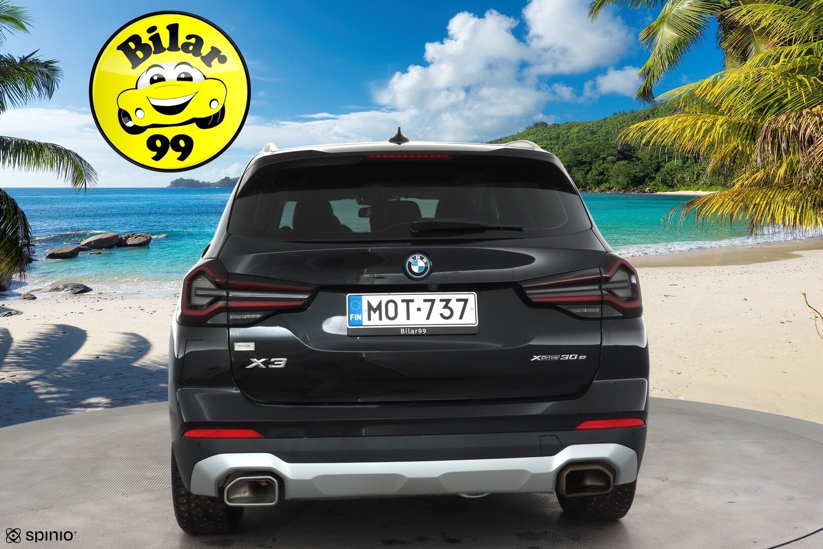 BMW X3 2023 G01 xDrive 30e A Charged Edition * ACC / P.kamera / Hifi / Koukku / Sporttinahat / Sähköluukku / Navi * - 1.Om Suomi-auto / Kahdet renkaat aluvanteilla / Merkkihuollettu