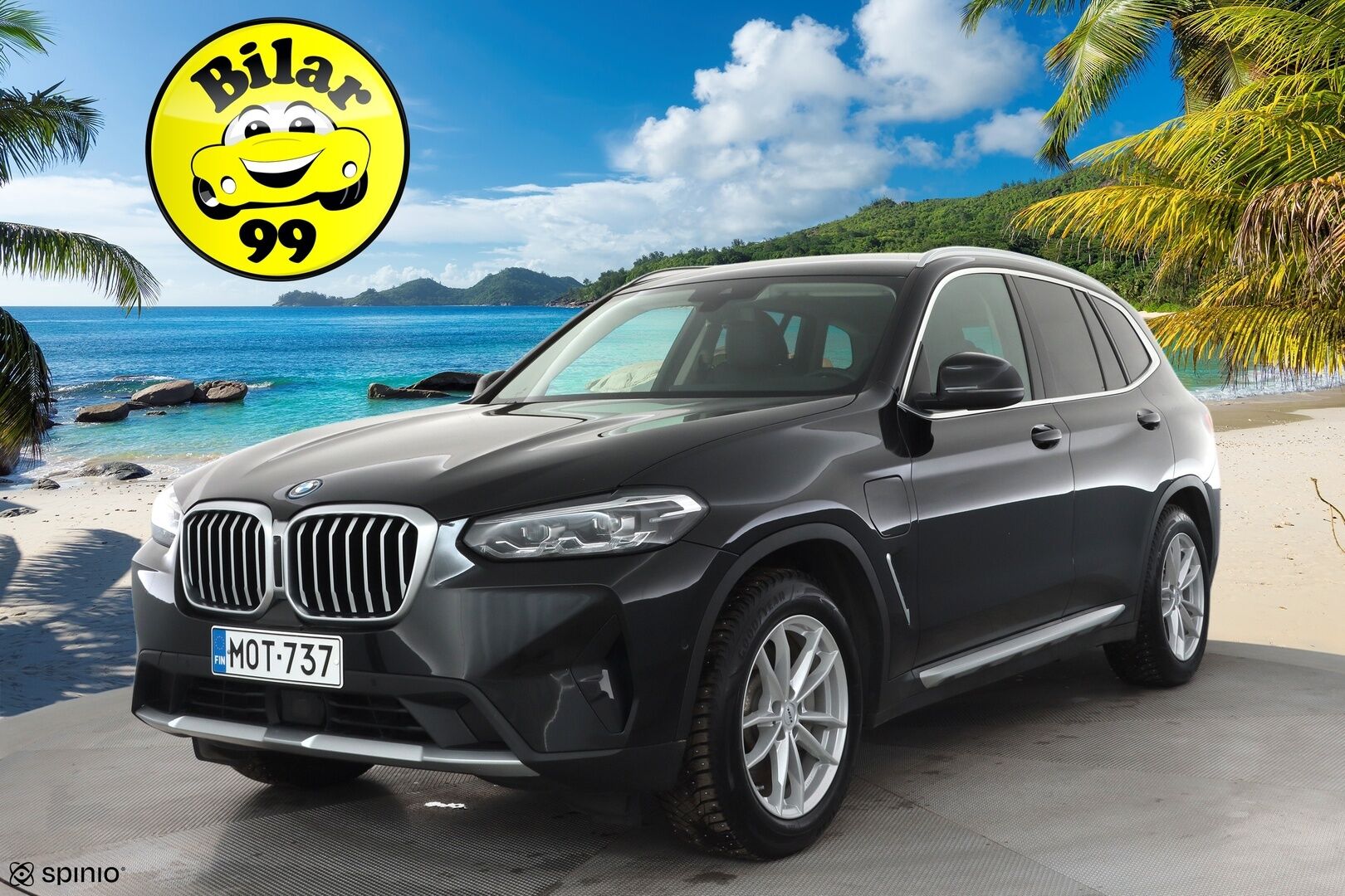 BMW X3 2023 G01 xDrive 30e A Charged Edition * ACC / P.kamera / Hifi / Koukku / Sporttinahat / Sähköluukku / Navi * - 1.Om Suomi-auto / Kahdet renkaat aluvanteilla / Merkkihuollettu