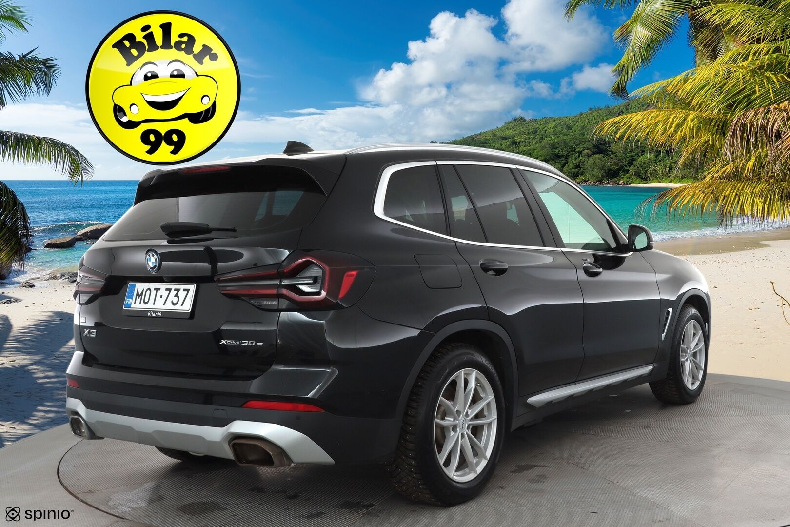 BMW X3 2023 G01 xDrive 30e A Charged Edition * ACC / P.kamera / Hifi / Koukku / Sporttinahat / Sähköluukku / Navi * - 1.Om Suomi-auto / Kahdet renkaat aluvanteilla / Merkkihuollettu